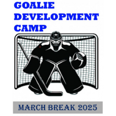 Goalie Development Camp for Hockey - Chilliwack Coliseum - Spring Break 2025