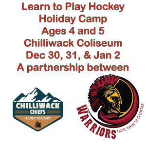 Learn to Play Hockey - Holiday Camp