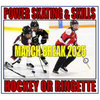 Power Skating & Skills for Hockey or Ringette - Chilliwack Coliseum - Spring Break 2025