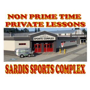 Private Lessons - Chilliwack Sardis - Youth & Adult Non Prime Time Ice - 60-minutes Full Ice